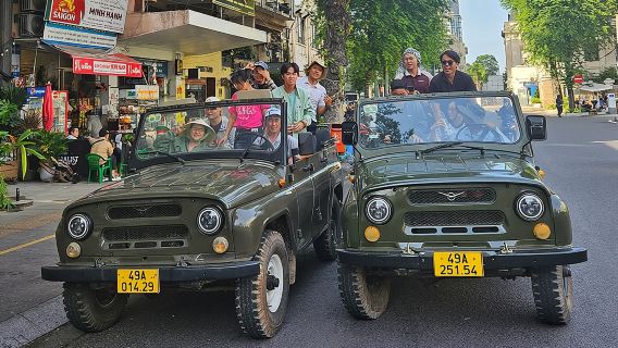 Saigon Jeep Tour : HIGHLIGHTS & HIDDEN GEMS By Vietnam Army Jeep