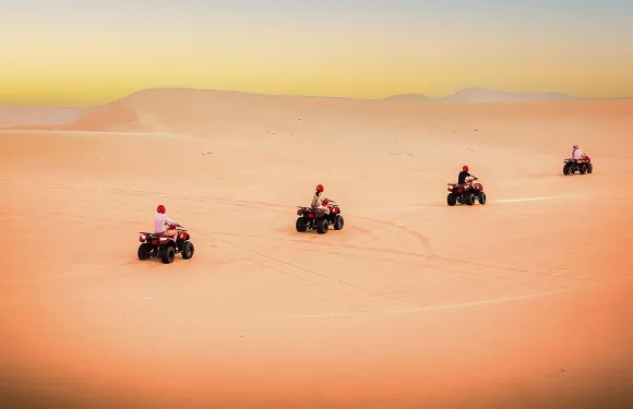 阿布達比夜間沙漠探險燒烤、騎駱駝、娛樂活動