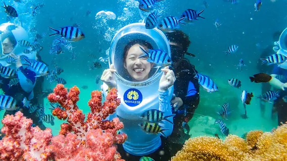 Прогулка по морскому дну на круизе Nautilus Namaste + поездка на скоростном катере по 3 островам