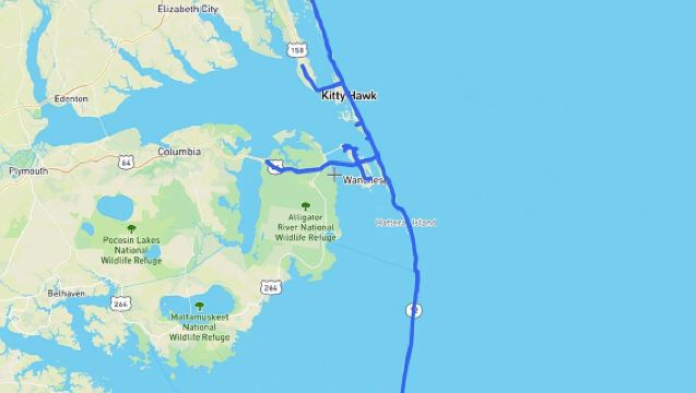 Audiogeführte Selbstfahrertour in den Outer Banks
