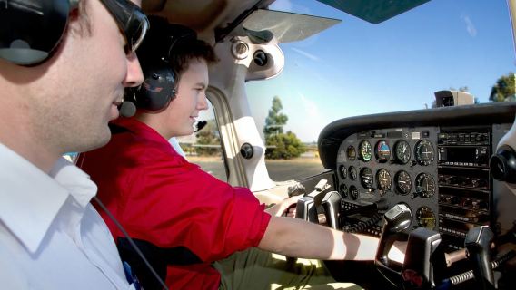 Hobart: Lezione introduttiva di volo