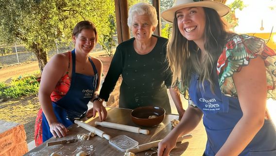 Moires: Cooking Class and Meal at a Family Olive Farm
