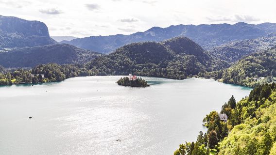 Ab Ljubljana: Tour zum Bleder See und zur Burg von Bled
