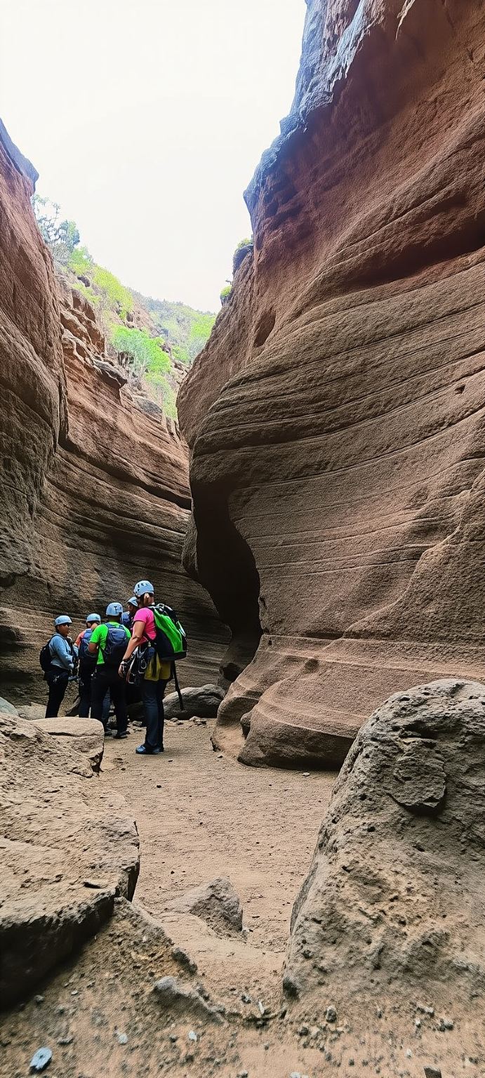 Canyoning Tenerife: Canyoning Los Arcos la Orotava