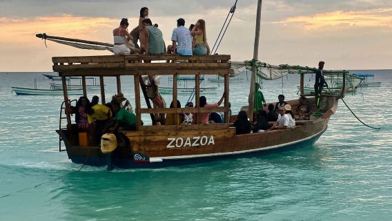 Zanzibar: Mnemba Island&Dolphin Swim With Optional Lunch