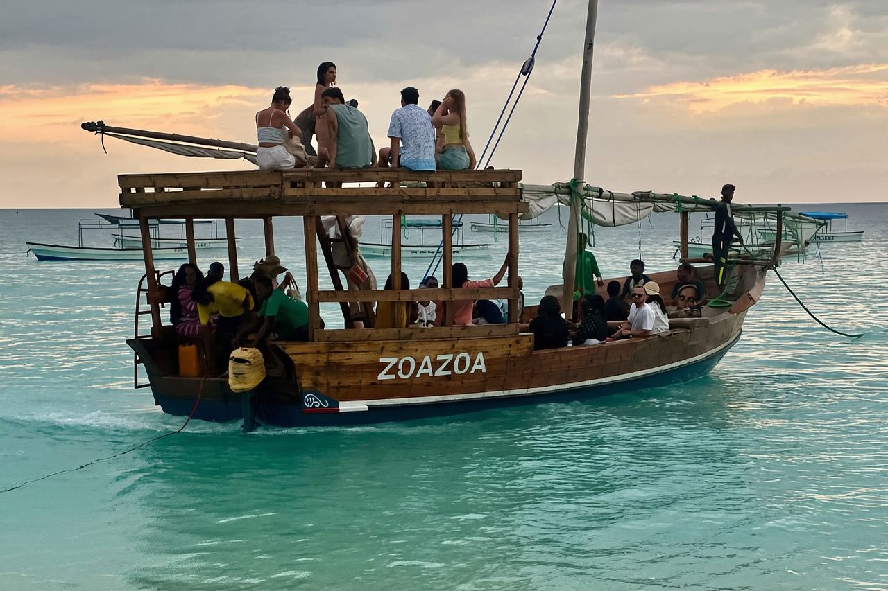 Zanzibar: Isola di Mnemba e nuotata con i delfini con pranzo facoltativo