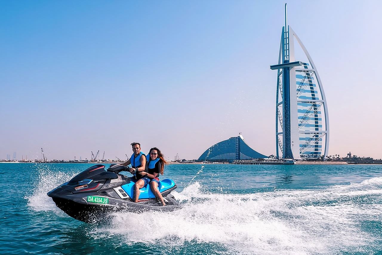 Dubai: Avventura in moto d'acqua al Burj Al Arab, al Burj Khalifa e all'Atlantis