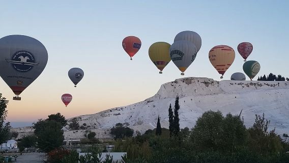 Paseo en globo aerostático por Pamukkale - Turquía