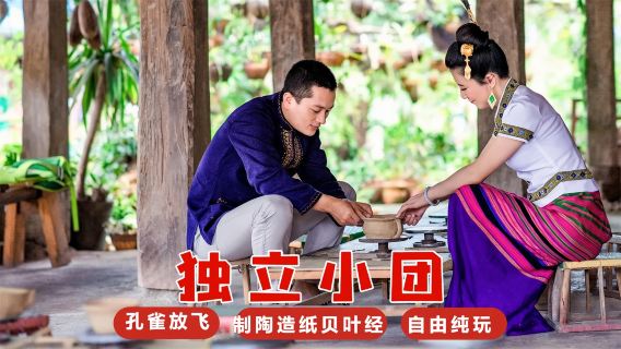 雲南西雙版納原始森林公園+曼掌村一日遊【獨立汽車丨酒店接送】