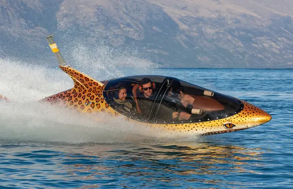 皇后鎮Hydro Attack鯊魚船鯊魚快艇鯊魚水艇【可潛水/1人1艇】