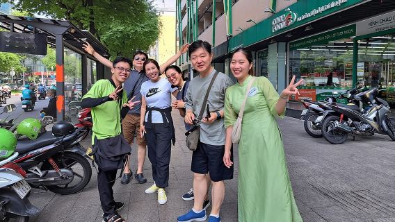 Morning Saigon Unseen Adventure Scooter with Ao Dai Riders Option