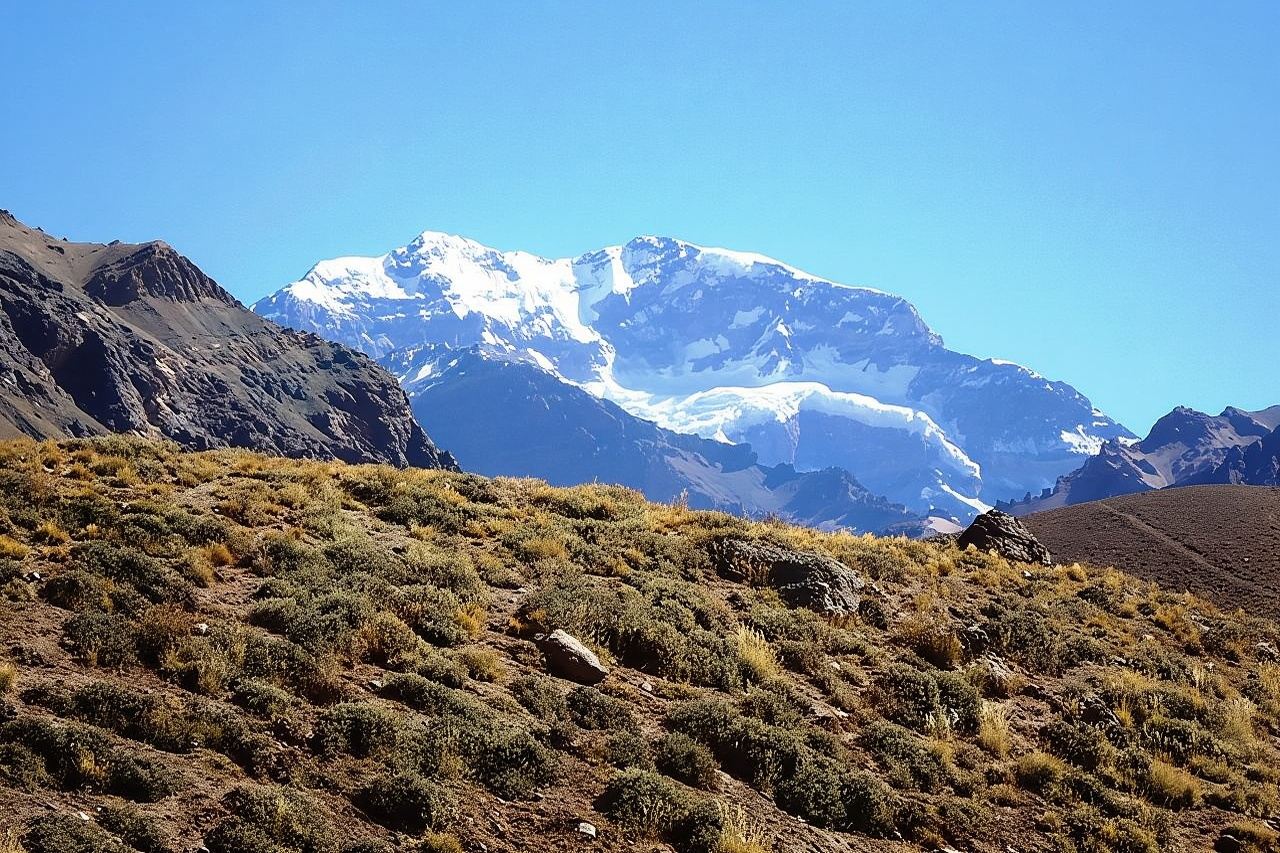 Excursión de día completo a las altas montañas de los Andes