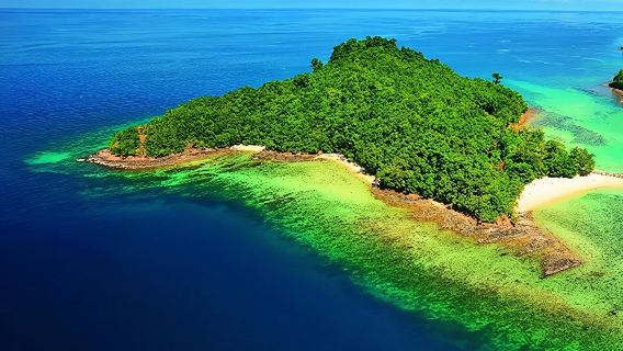 Island hopping in Kota Kinabalu, Sabah - 1-day tour to Sapi Island Kota Kinabalu, Sabah Malaysia and Manukan Island with optional snorkeling, parasailing and water activities