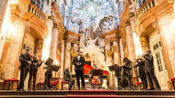 Classical concert Vivaldi 4 seasons in Karlskirche Vienna
