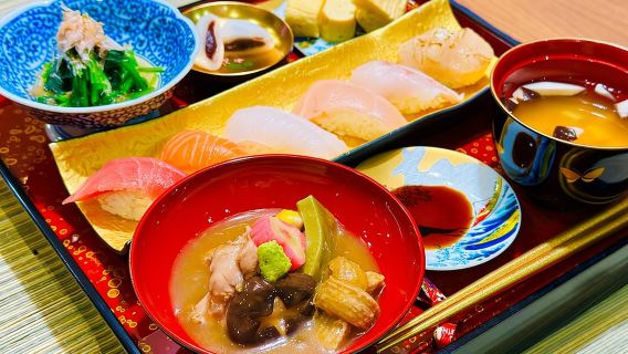 Kanazawa: traditional Japanese & sushi cooking classes