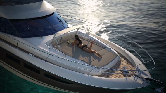 【廣州遊艇出海】廣州長州島遊艇碼頭法國Jeanneau進口三層豪華遊艇包船出海 +贈送水果飲料+遊艇ktv