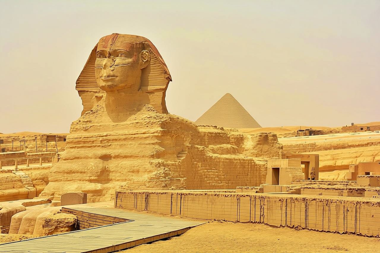 Full-day the Pyramids, Sphinx, Memphis, Saqara and Dahshour