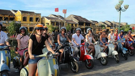 ทัวร์เวสป้าฮอยอันชมชนบท: ถนนสายรอง หมู่บ้าน และกิจกรรมลงมือทำ