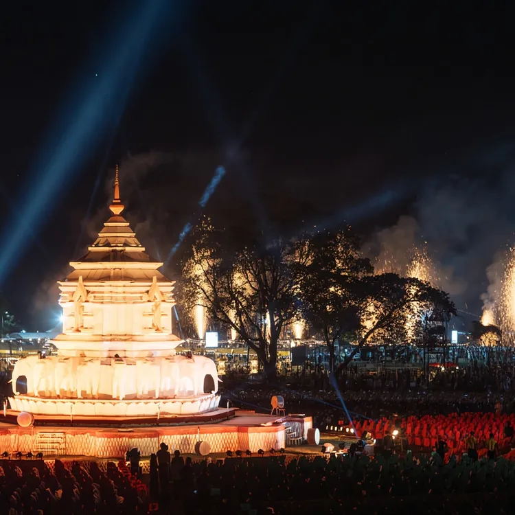 景区出票】2026チェンマイCAD天灯祭り 万灯天灯祭り 集合地点送迎