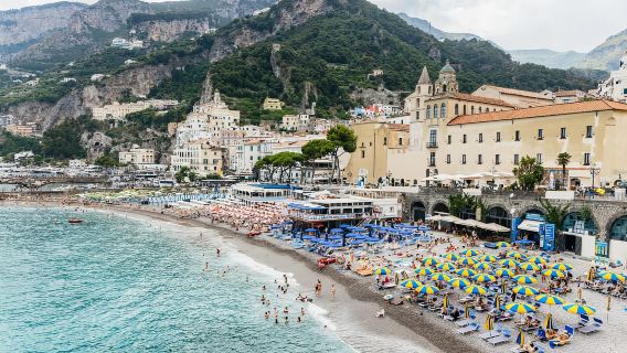 Rome: Amalfi Coast & Positano Day Trip with Coastal Cruise