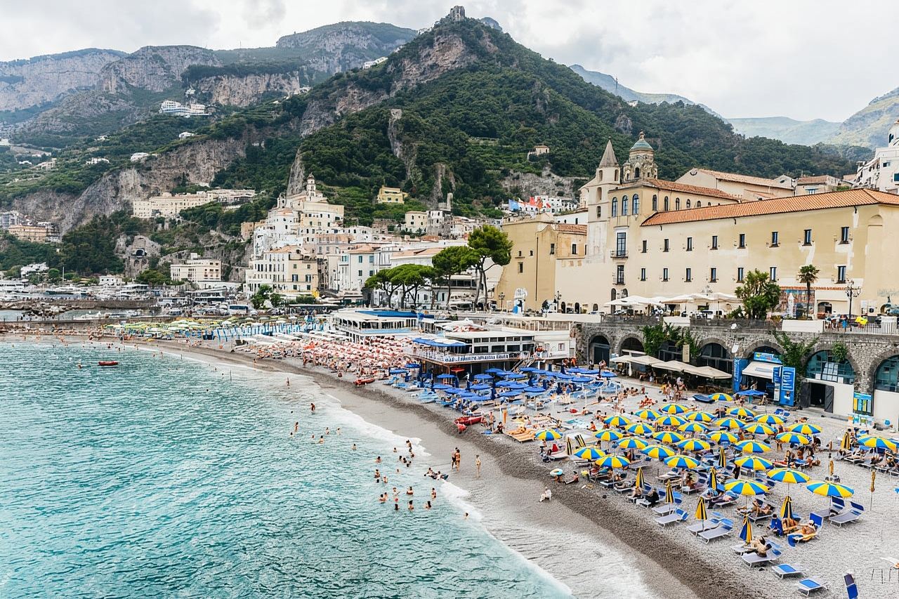 Roma: Excursión de un día a la Costa Amalfitana y Positano con crucero costero