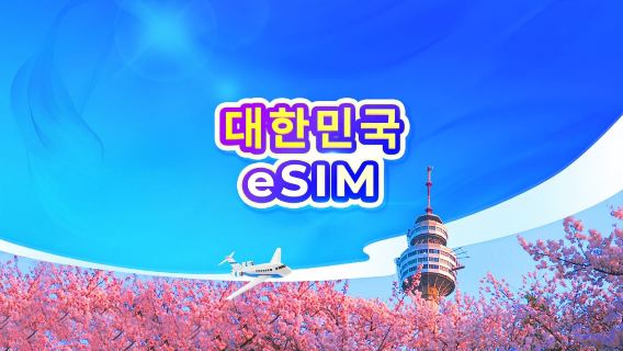 대한민국 5G eSIM | TikTok & ChatGPT 사용 가능 | 일일 요금제/데이터 요금제 | 24시간 기준 과금 | 1-30일 | QR 코드