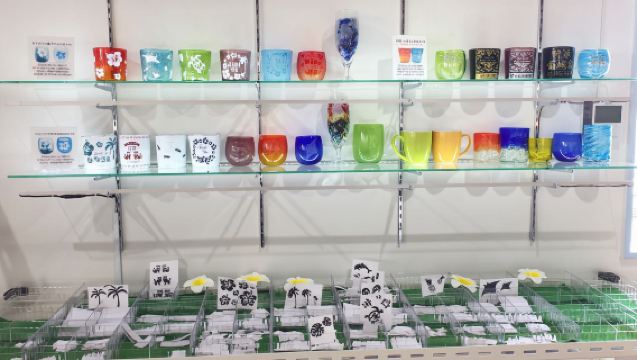 沖縄　石垣島のガラス館