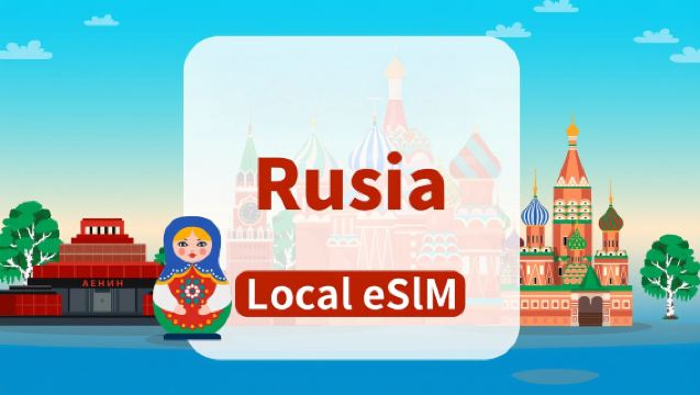 eSIM 4G Beeline Rusia | Jumlah data 10GB/20GB/40GB | Rangkaian berkelajuan tinggi | Menyokong panggilan, SMS dan aplikasi tempatan | Pelanjutan bil mengikut hari kalendar | Kod QR