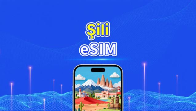 Şili eSIM | 4G | Günlük Paket/Veri Paketi | Yüksek Hızlı İnternet | 24 Saat | 1-30 Gün | QR Kodu