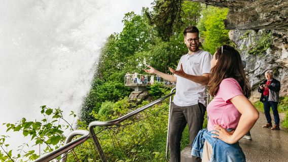 Bergen: Old Town and Waterfalls Guided Tour with Waffles