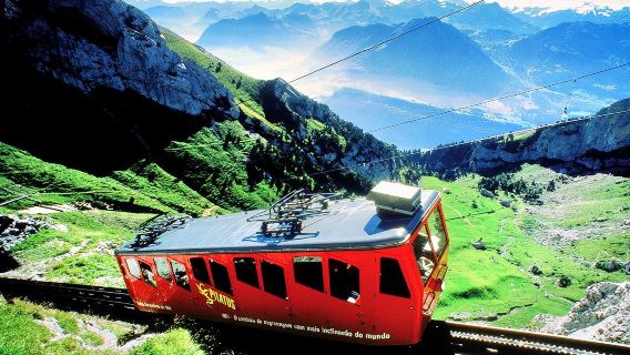 Lawatan sehari ke Pilatus Luzern dari Zurich dengan pelancongan bandar dan sewaan peribadi berbahasa Cina di Lucerne