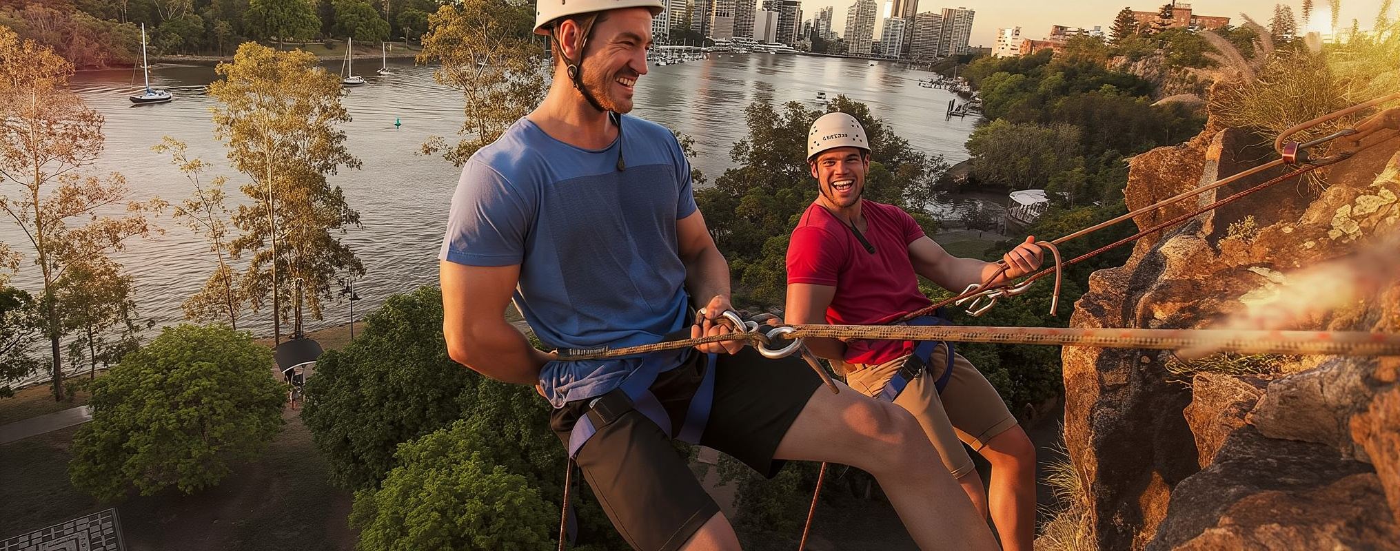 Kangaroo Point Cliffs Abseiling Experience in Brisbane, Australia 6629
