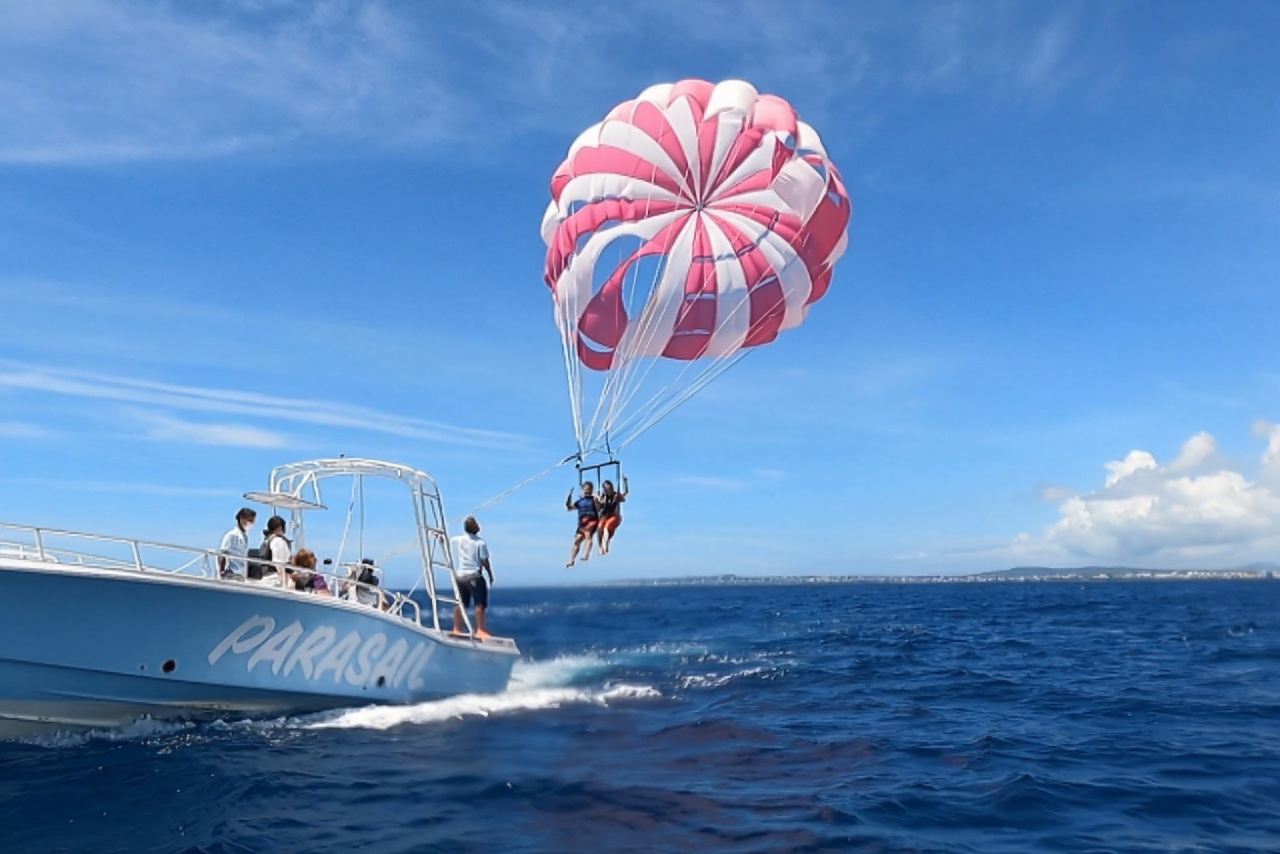 Okinawa Skywalker Sea Paragliding Surfing Watersports Experience