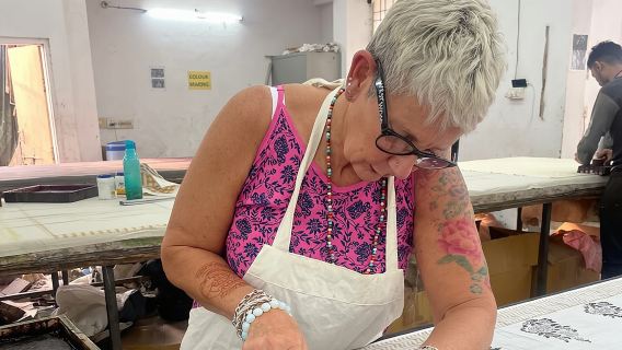 Learn Hand Block Printing Techniques & Print Your Own Fabric