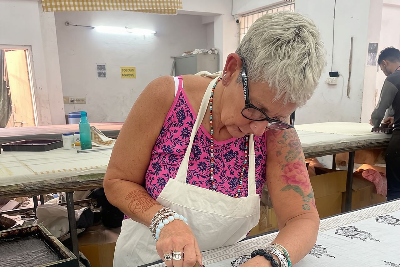 Learn Hand Block Printing Techniques & Print Your Own Fabric