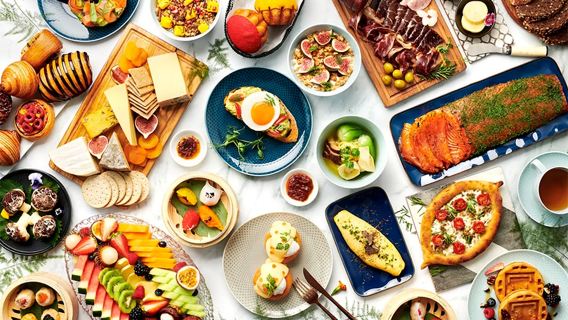 Dubai Gastronomy Dinner at Atlantis The Royal - buffet diner at the viral restaurant