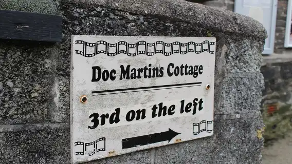 Doc Martin Tour in Port Isaac, Cornwall