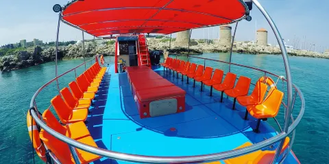 羅得島:觀光巴士及潛水艇之旅