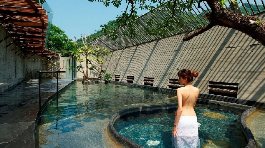 苗栗｜泰安觀止溫泉會館｜露天風呂・湯泡券