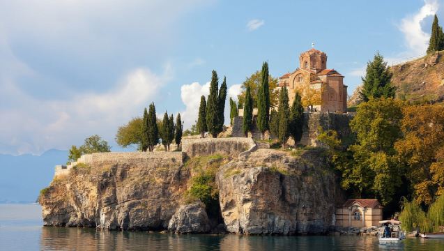 Tagesausflug nach Ohrid und St. Naum in Nordmazedonien ab Tirana