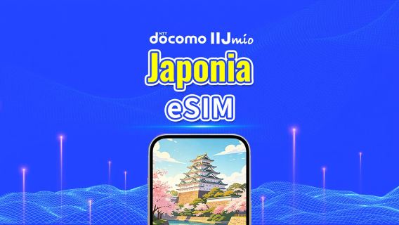 Japonia DOCOMO (IIJ) eSIM | Obsługa AI i TikToka | Pakiet danych dzienny/łączny | 1–30 dni | Rozliczenie 24-godzinne | Kod QR
