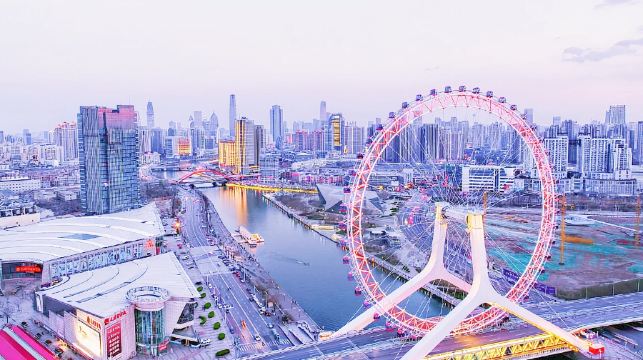 天津之眼摩天輪乘坐+海河遊船+茶館相聲+古街一日遊∣私家團