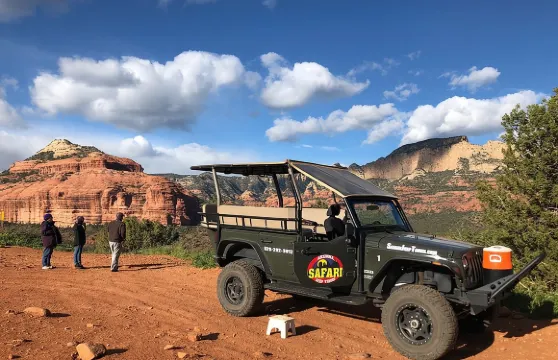 塞多納亡命之路：3 小時四輪傳動車西部峽谷與野生動物之旅