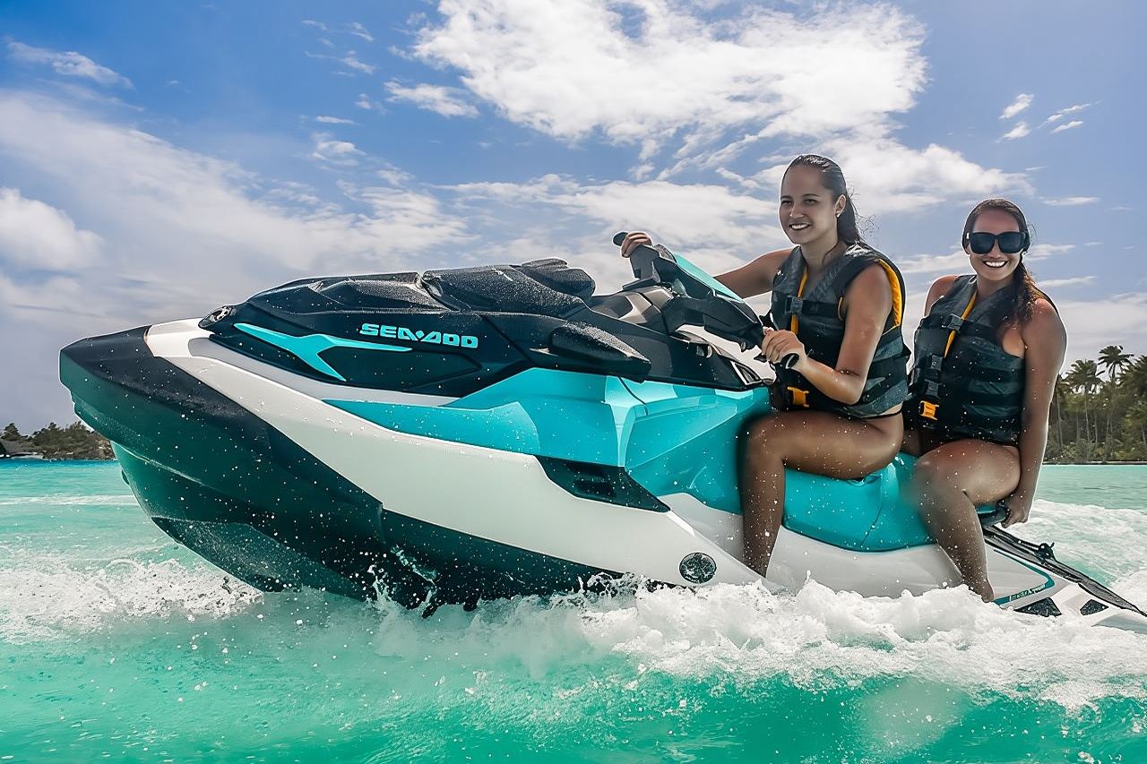 Bora Bora Inselrundfahrt mit dem Jetski