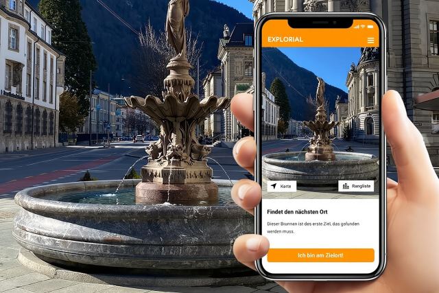 Búsqueda del tesoro y visita autoguiada de lugares de interés de Chur