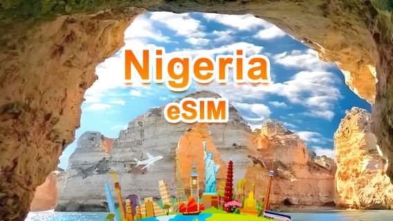 eSIM 4G/5G de Nigeria| Paquete completo| Total 1 GB-30 GB| 3-30 días|Código QR