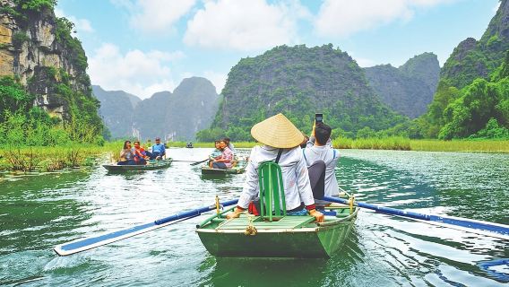 河內：Ninh Binh - Hoa Lu - Tam Coc 船 - Mua Cave - 暢銷書