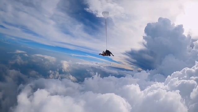 廣東陽江高空雙人跳傘【4000公尺自由落體+專業高清視訊拍攝+視訊剪輯】