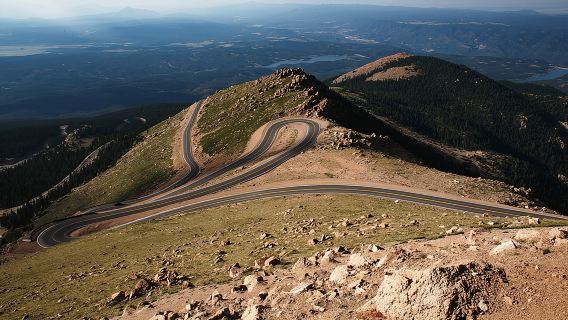 Tour panorámico por la carretera de Pikes Peak