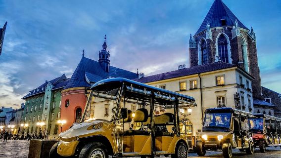 Cracovia: tour della Città Vecchia in golf cart elettrico